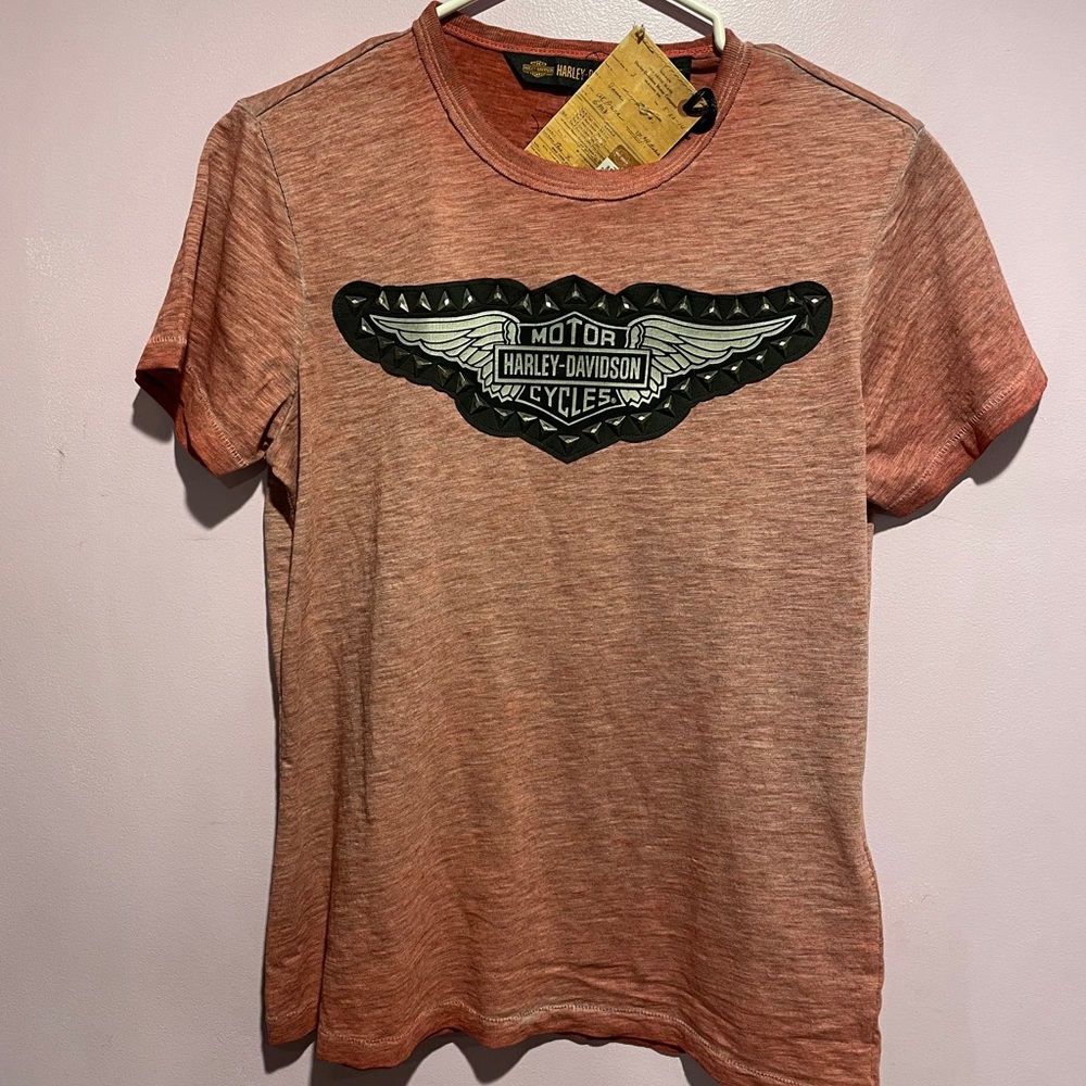 Harley Davidson studs women biker shirts